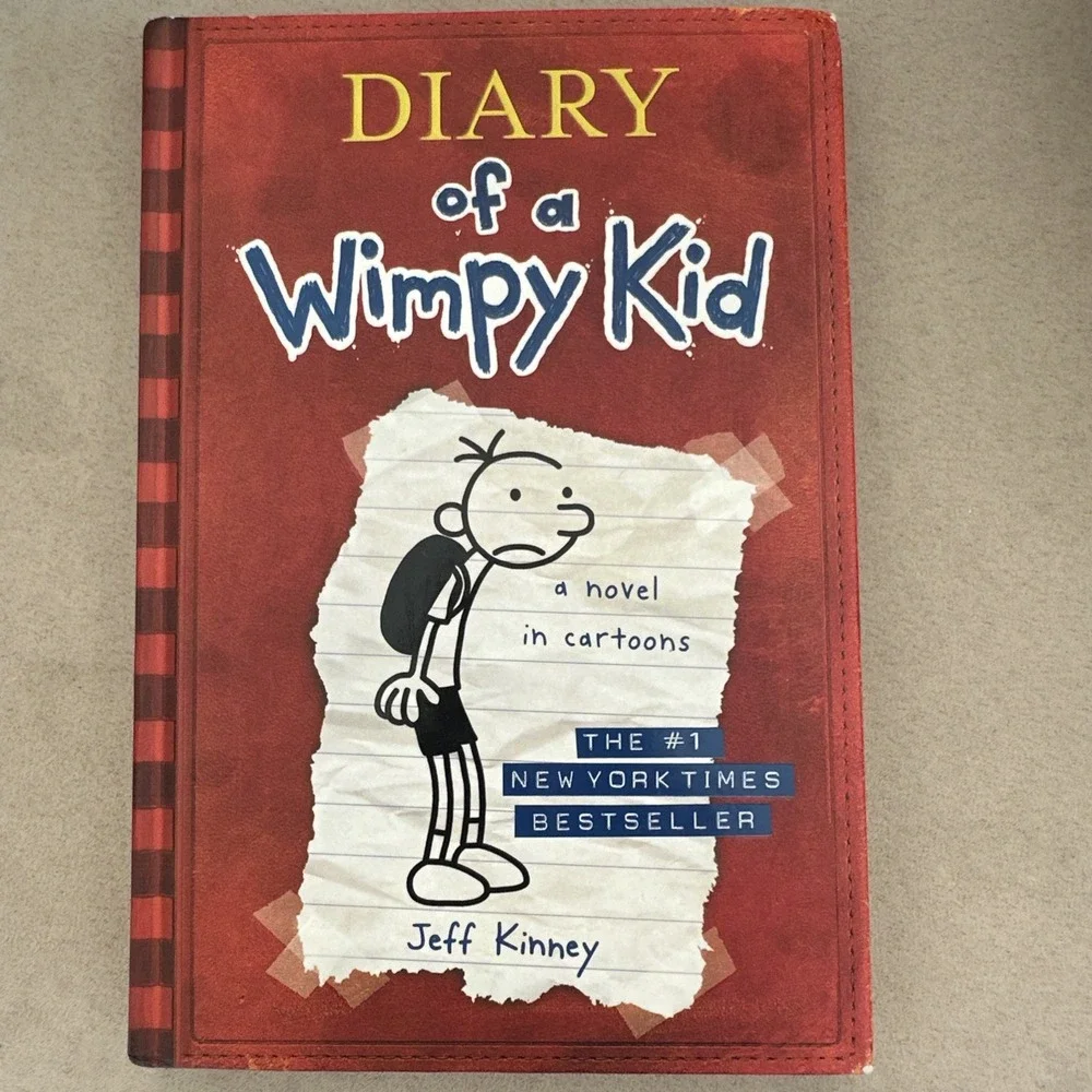 Diary of a Wimpy Kid # 1 by Jeff‎ Kinney (2007, Hardcover)
